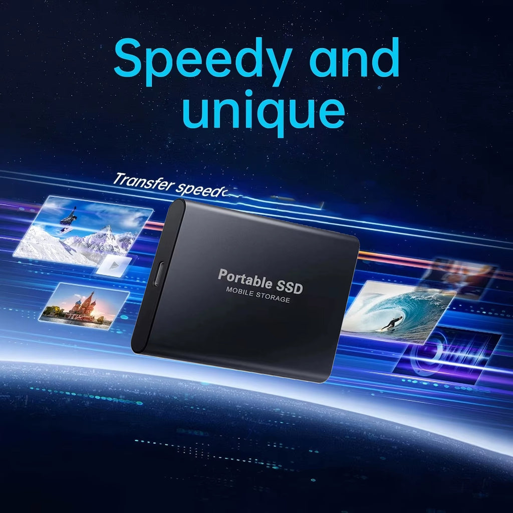 Nouveau disque dur externe 2 to Portable SSD 4 to disque dur haute vitesse 128 to masse Mobile disque SSD USB3.1